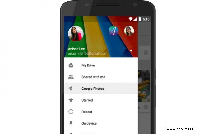 Google+ Photos Google Drive